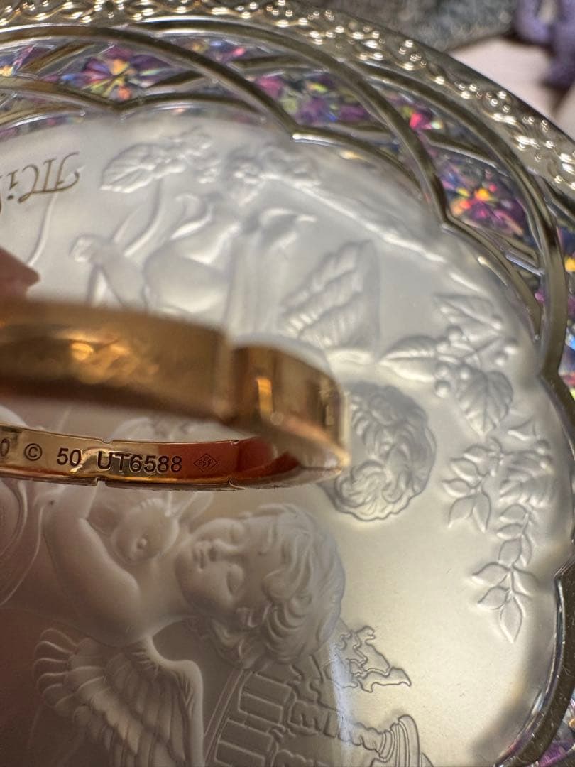 Cartier ピンクゴールドリング 50サイズ