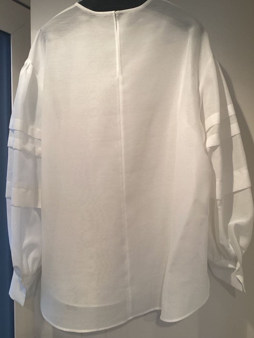 DOMELLE/ドメルORGANDIE BLOUSE オフホワイト
