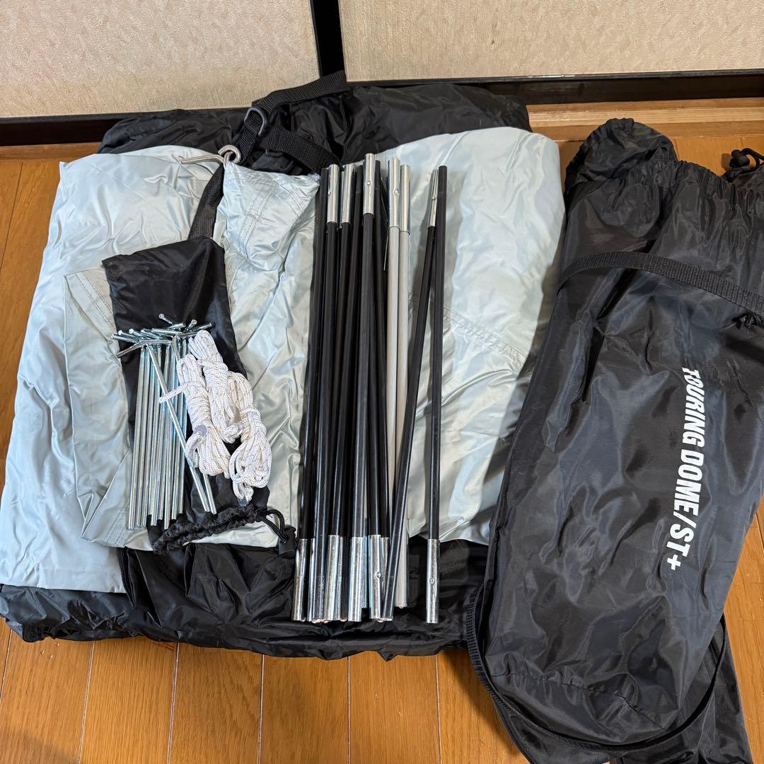 ほぼ新品 コールマン ツーリングドームST+ DOD ポールセット テント