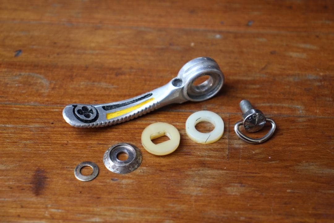 【希少!!】COLNAGO刻印エアロシフトレバー Campagnolo カンパ