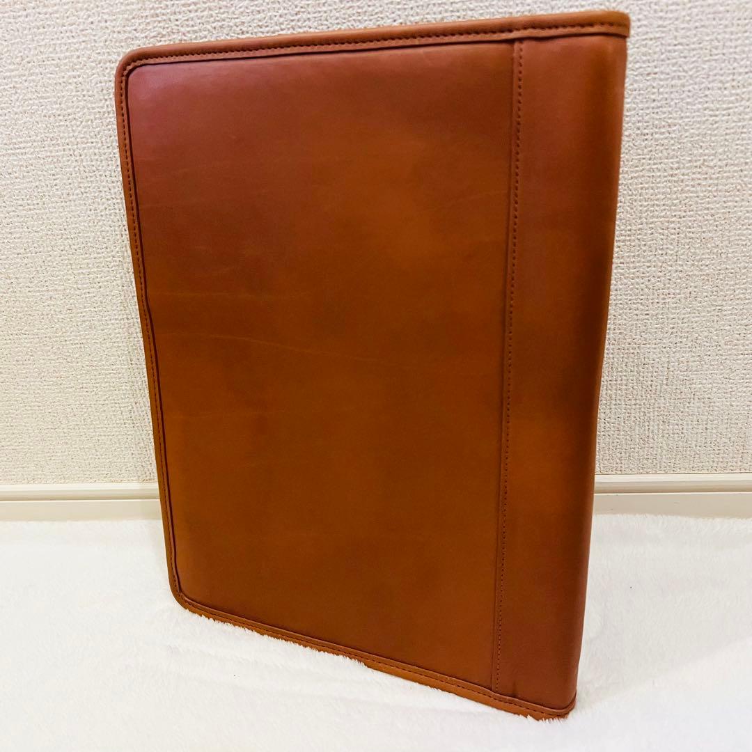【未使用に近い】COACH コーチ ドキュメントケース 書類ケース ブラウン