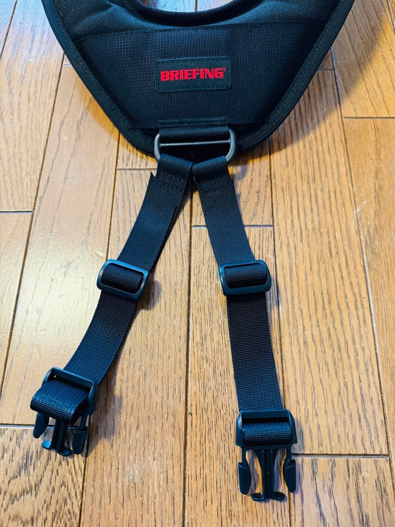 BRIEFING ゴルフバッグ用ショルダーストラップ ブラック