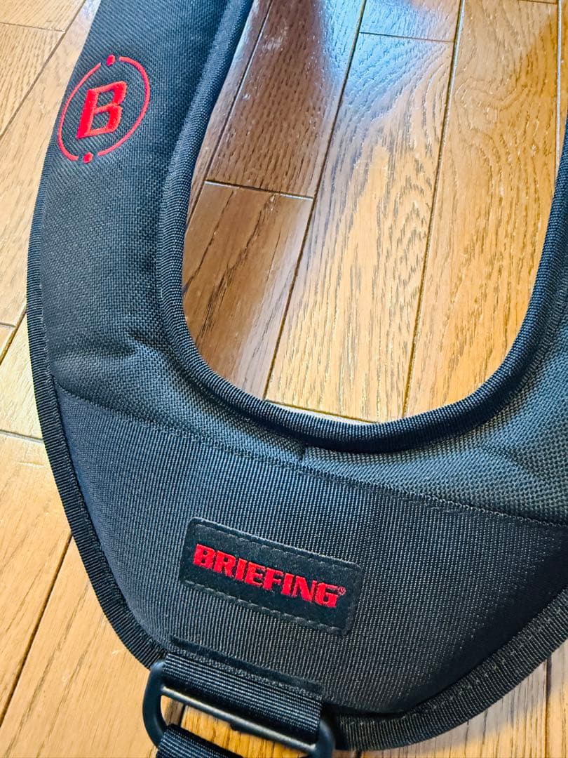 BRIEFING ゴルフバッグ用ショルダーストラップ ブラック