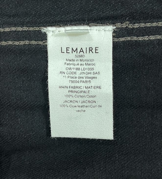 ☆Lemaire 25fw☆デニムジャケット 48サイズ