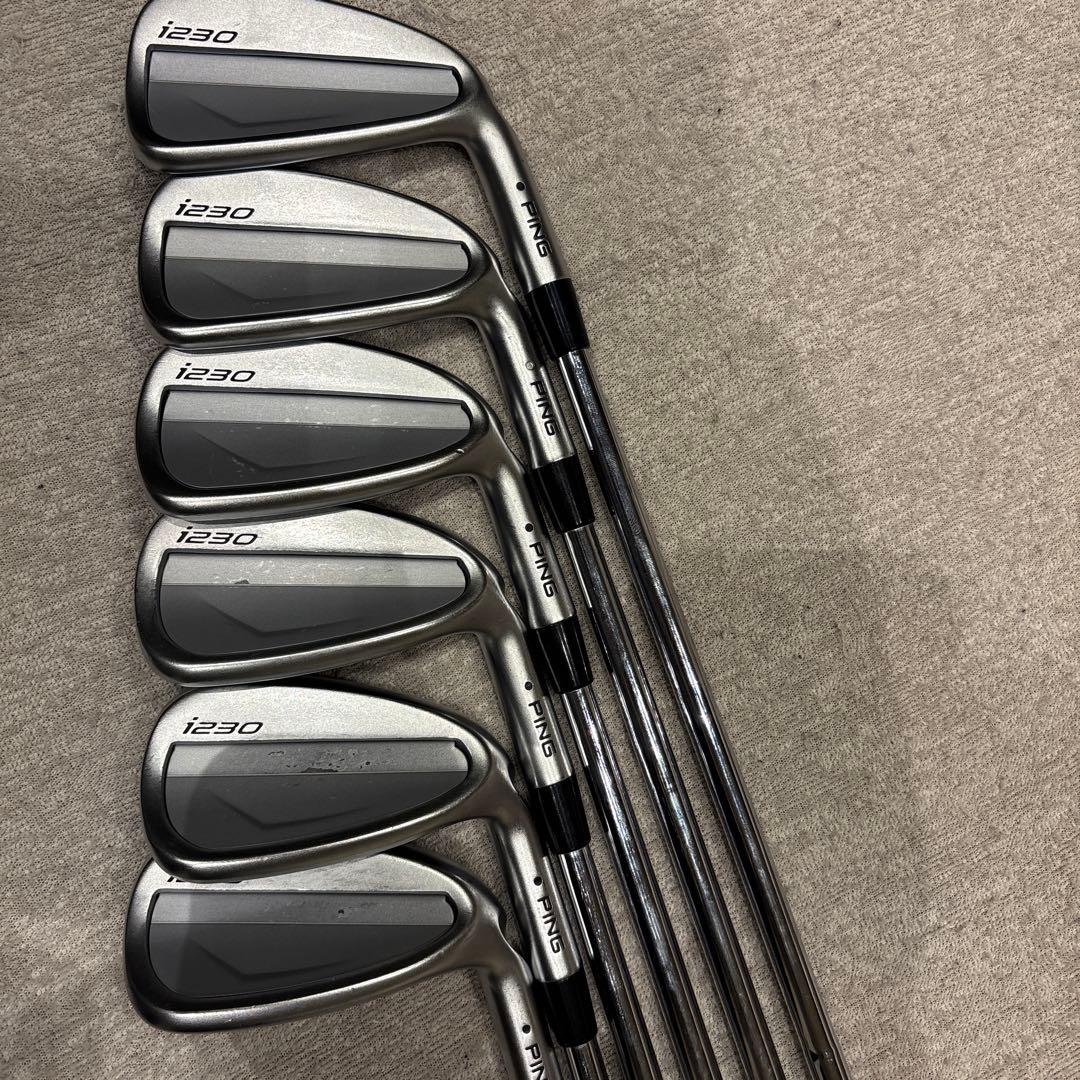 PING i230アイアン 6-U 6本セット Modus105 (S)ブラック