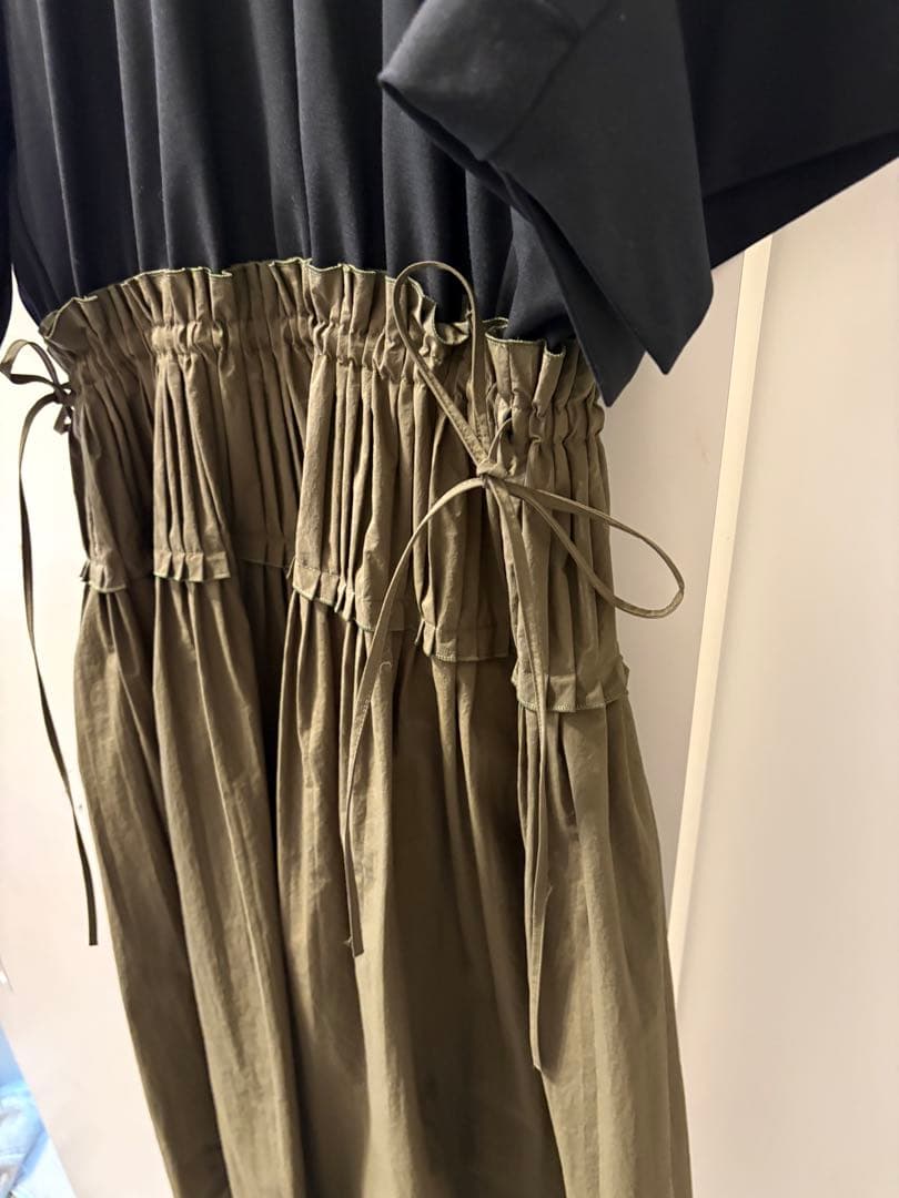 【美品】ランバンオンブルーワンピース ワンピース