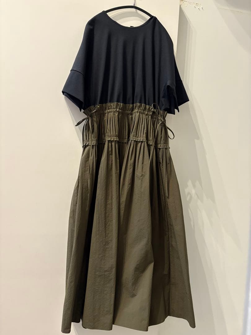 【美品】ランバンオンブルーワンピース ワンピース