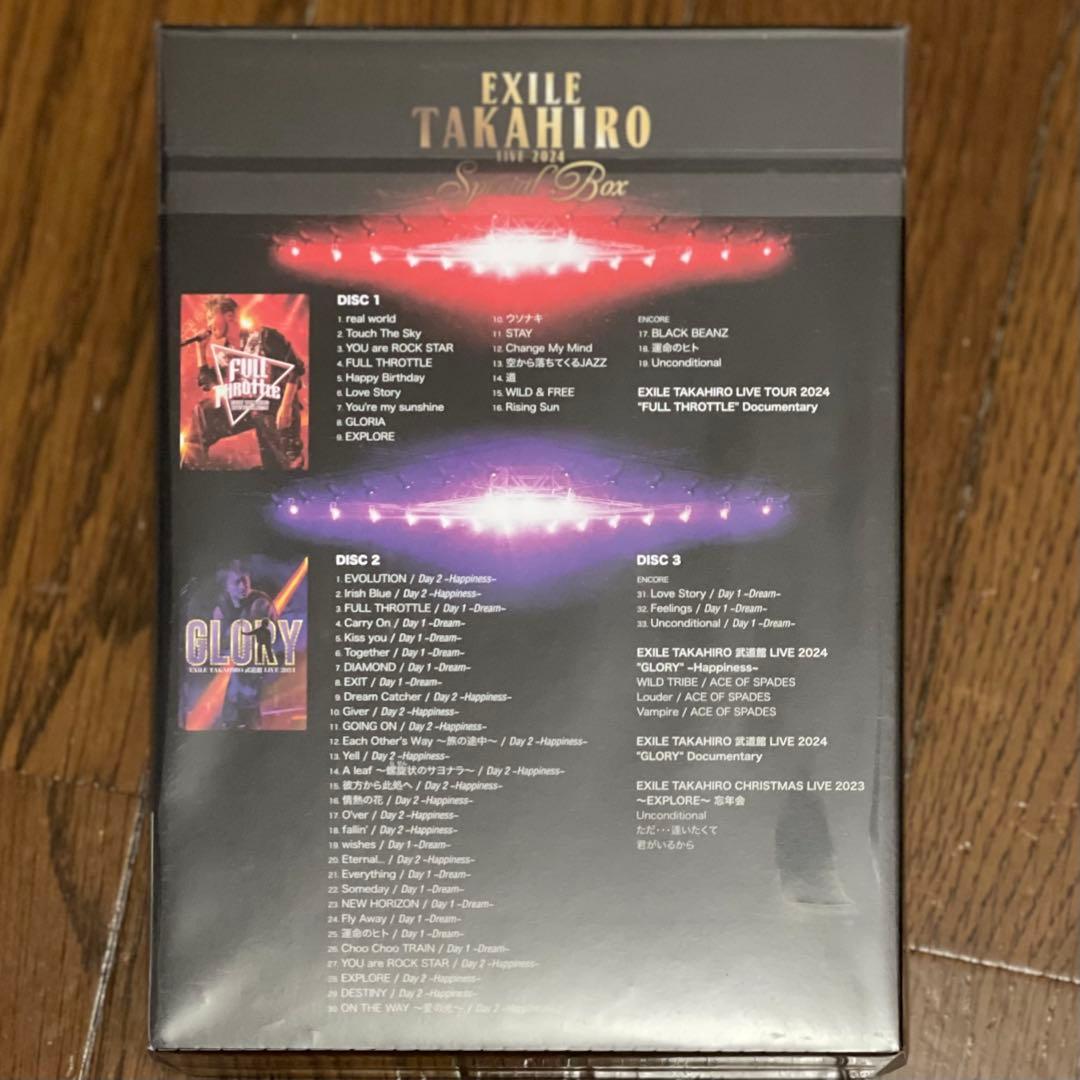 ミュージック EXILE TAKAHIRO LIVE 2024 SPECIAL BOX