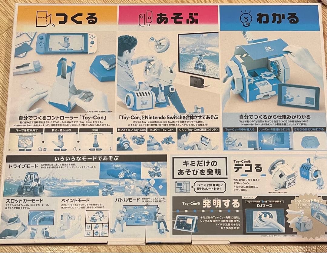 エコメルカリ便のみ。ニンテンドーラボ