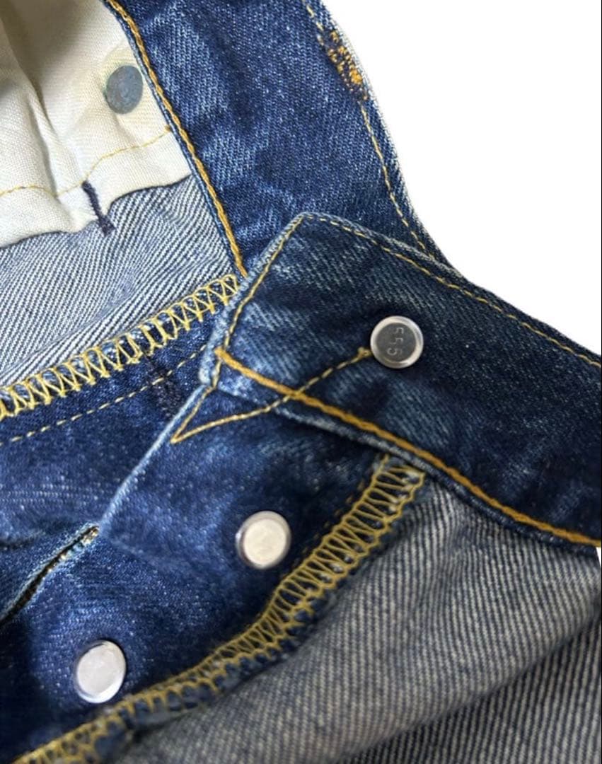 蟹*之様 Levi's 501XX 復刻 555 バレンシア製W36 L36