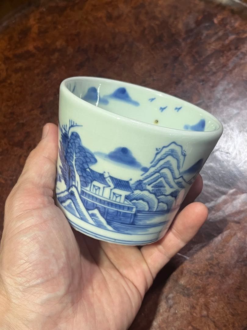 古伊万里　蕎麦猪口　鍋島　そば猪口　大振　柿右衛門　後期鍋島　今右衛門　民藝