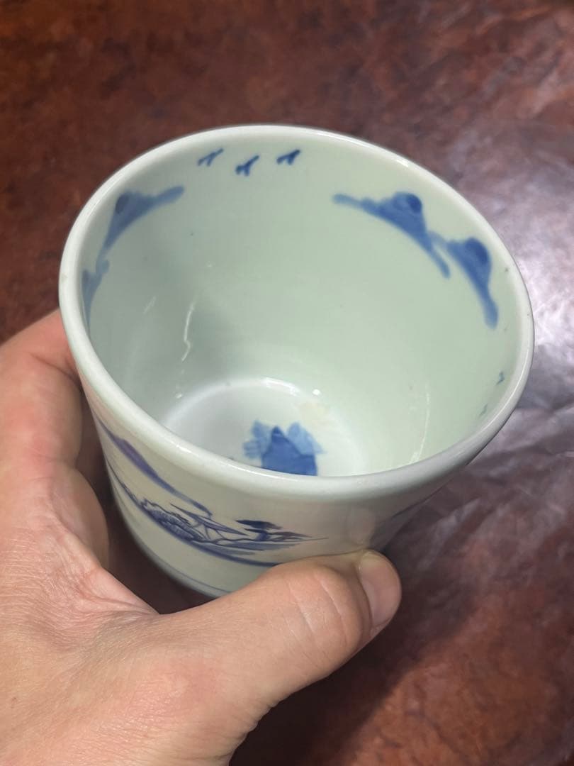 古伊万里　蕎麦猪口　鍋島　そば猪口　大振　柿右衛門　後期鍋島　今右衛門　民藝