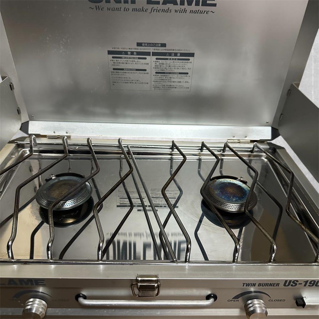 【値下げ❗️】ユニフレーム(UNIFLAME) ツインバーナー 2バーナー CB缶