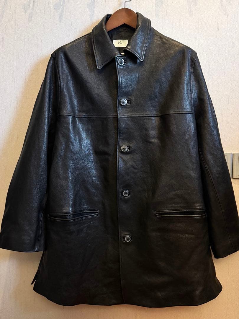 ジャケット・アウター Herill Lamb leather Car Coat