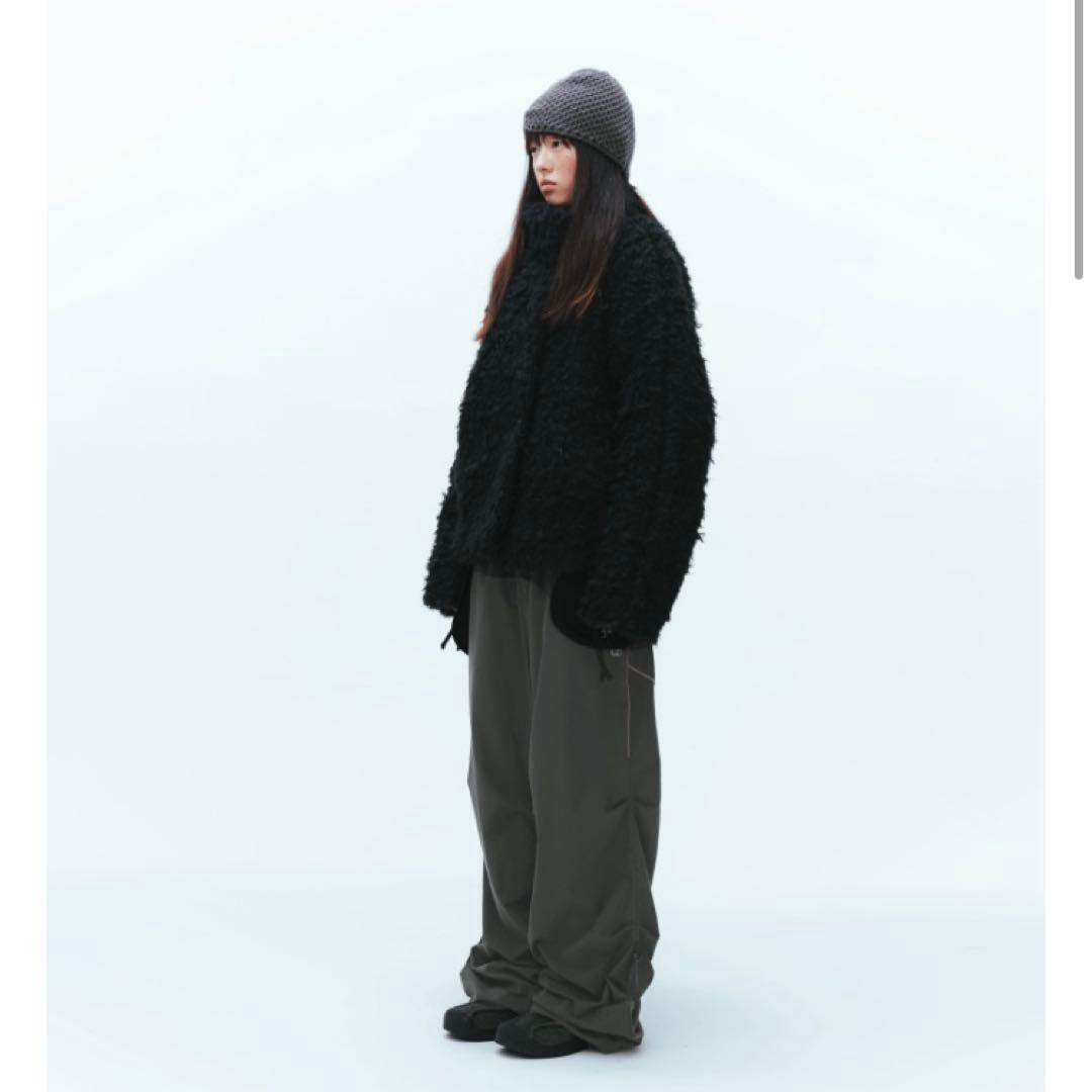 【正規品COYSEIO】HAIRY FUR JACKET BLACK