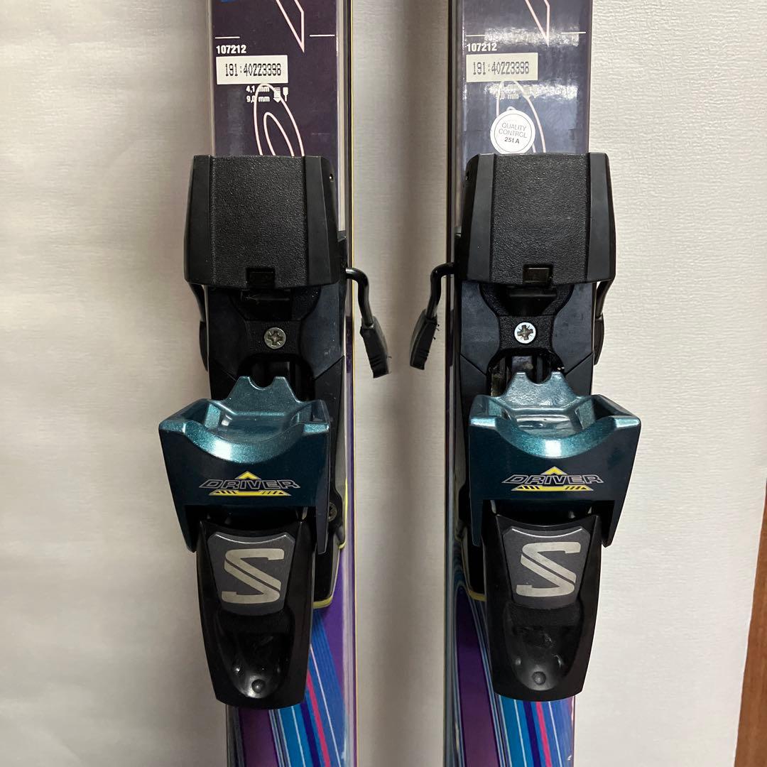 Atomic スキー板　 Salomonビンディング ポール&カバー付き