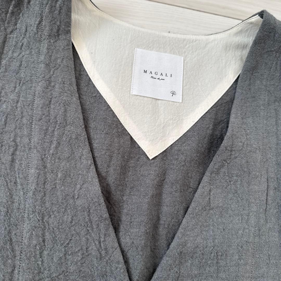 MAGALI マガリ カシュクールジレ　used