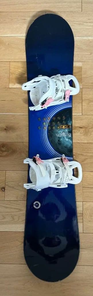 BURTON 子ども用スノーボード ビンディング付 ダリング加工済 オフトレ用
