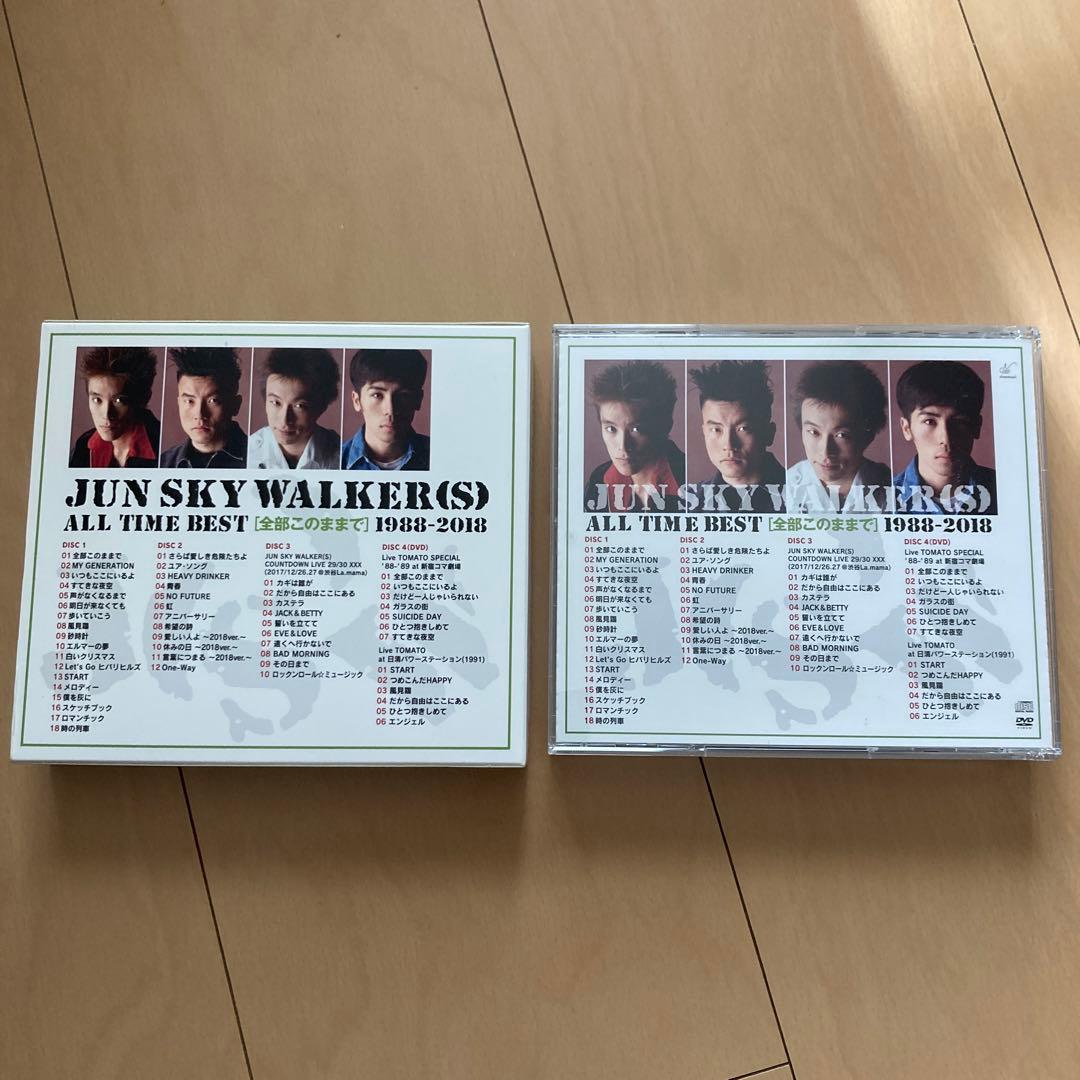 【即購入ok!!】JUN SKY WALKER(S) オールタイムベスト 初回盤