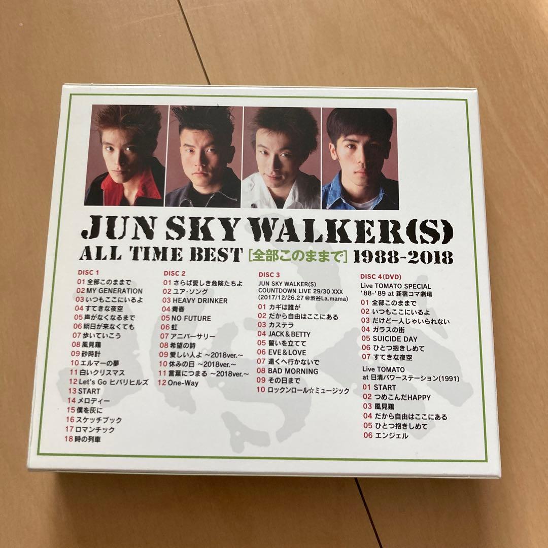 【即購入ok!!】JUN SKY WALKER(S) オールタイムベスト 初回盤