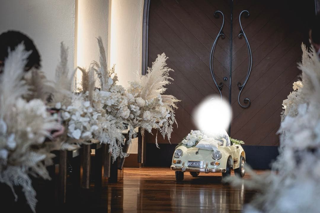 【結婚式】リングガール・リングボーイ　車