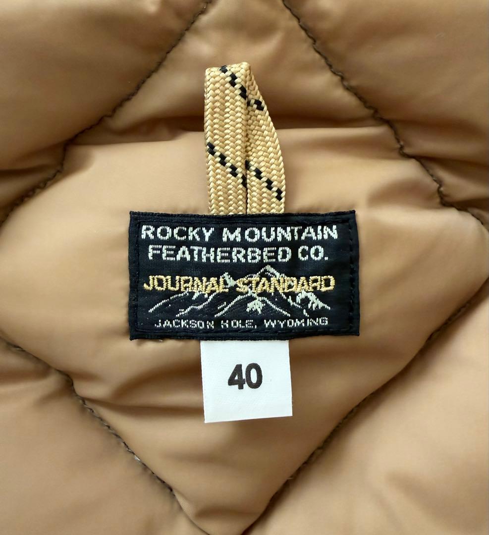 【別注】ROCKY MOUNTAIN FEATHERBED CO. ダウンベスト