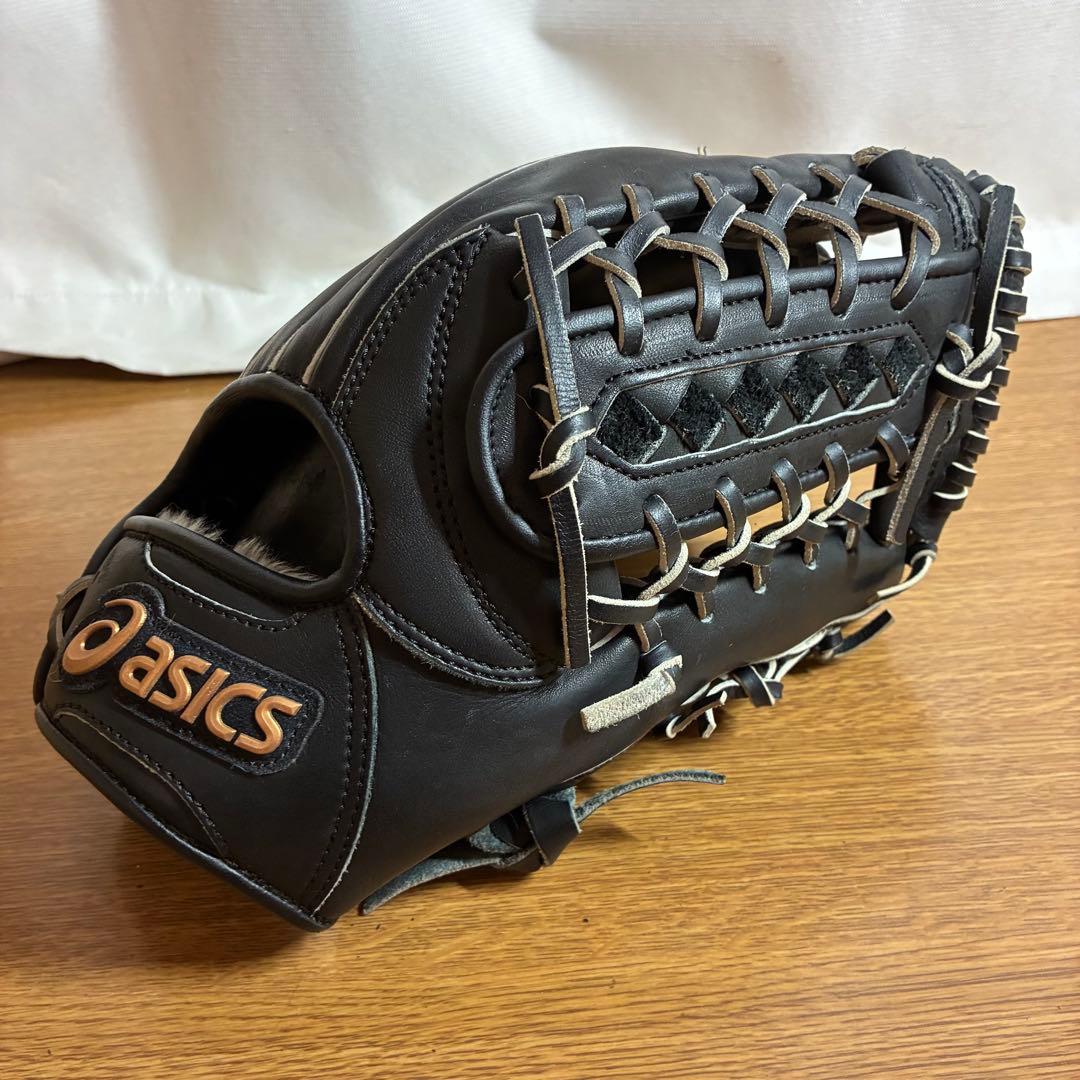 アシックス DIVE 一般軟式 グローブ グラブ 内野用 美品