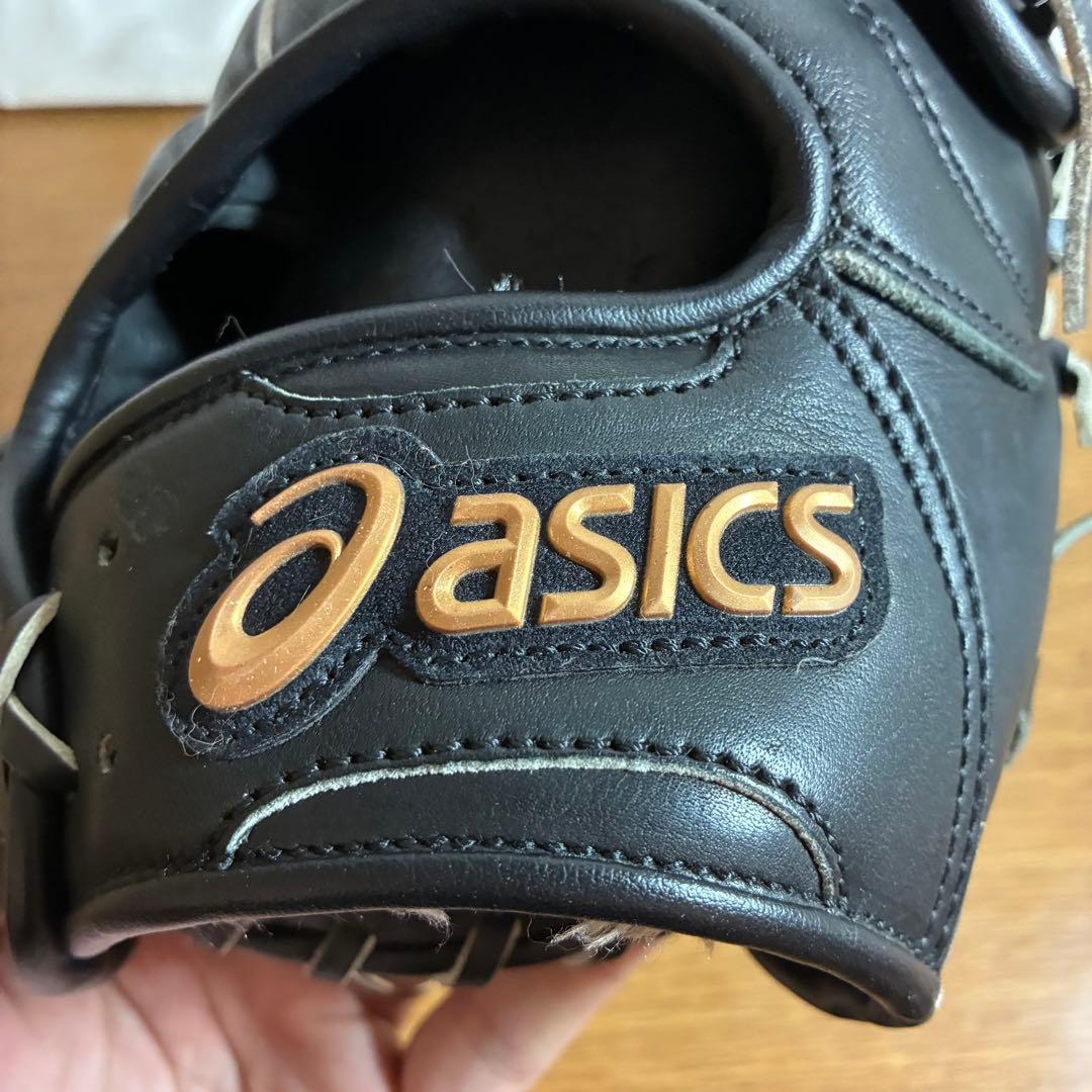 アシックス DIVE 一般軟式 グローブ グラブ 内野用 美品