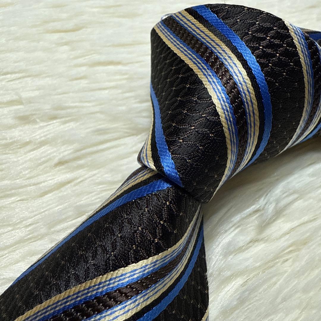 【未使用品】Paul Smith ブランドネクタイ　高級シルク　レジメンタル