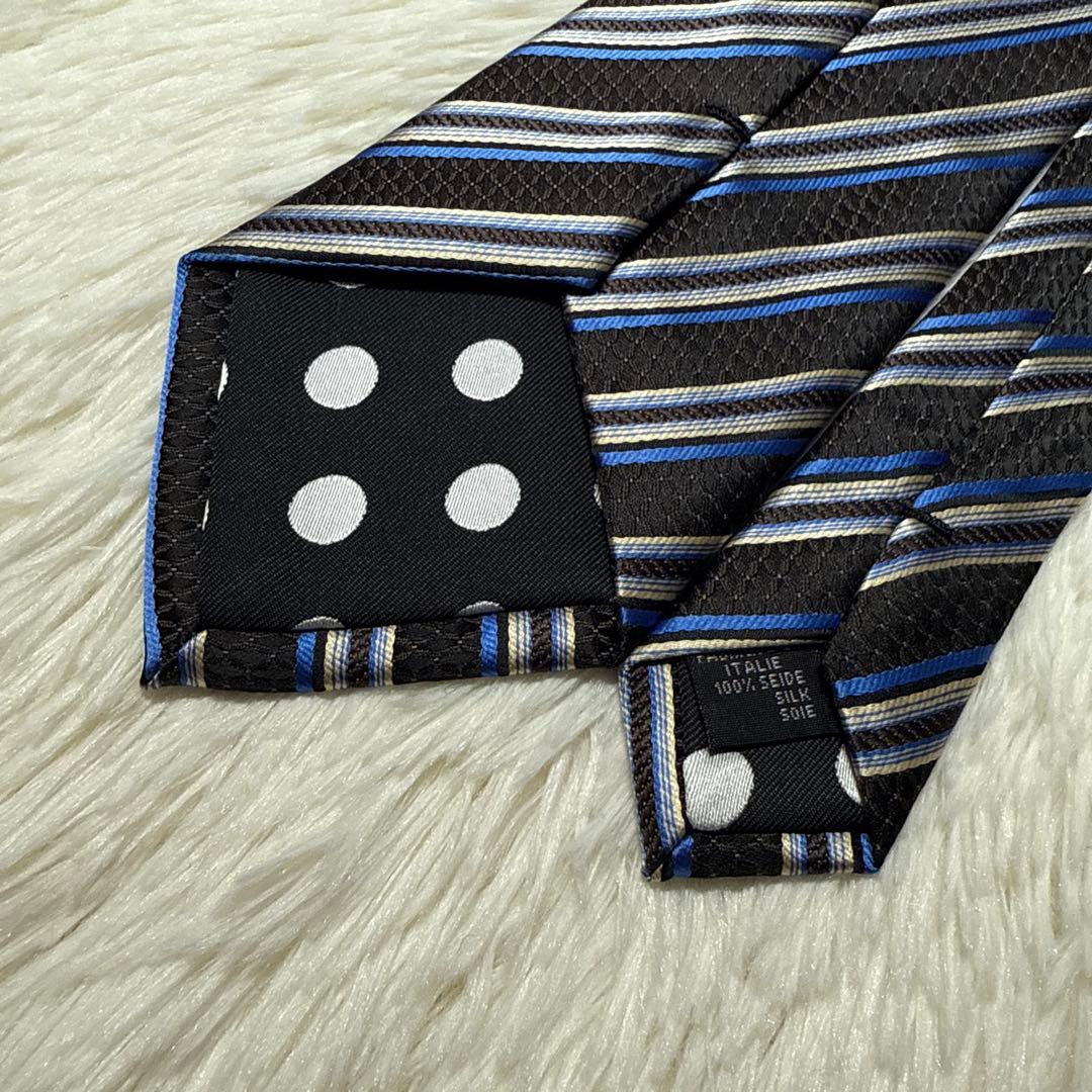 【未使用品】Paul Smith ブランドネクタイ　高級シルク　レジメンタル