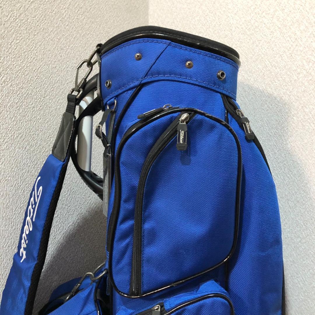 【希少】 Titleist タイトリスト ゴルフ キャディバッグ 脱着式ポーチ