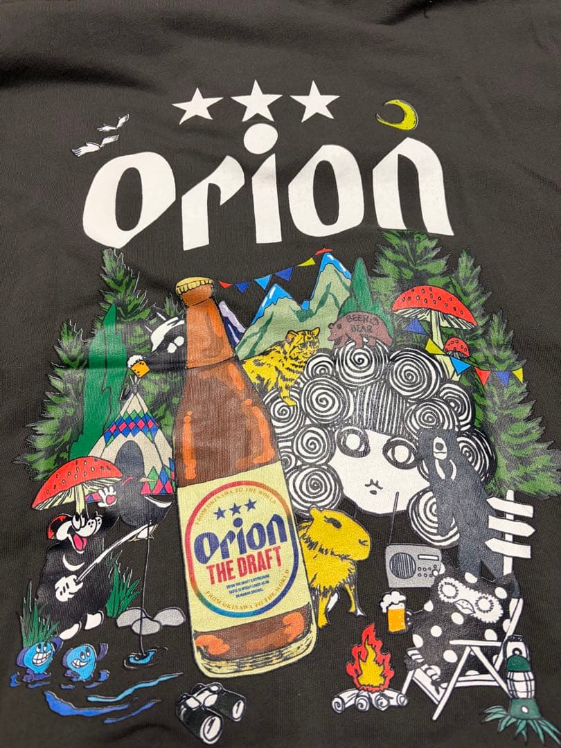 orion×Scolarアニマルカーニバル柄パーカー　Lサイズ未着用