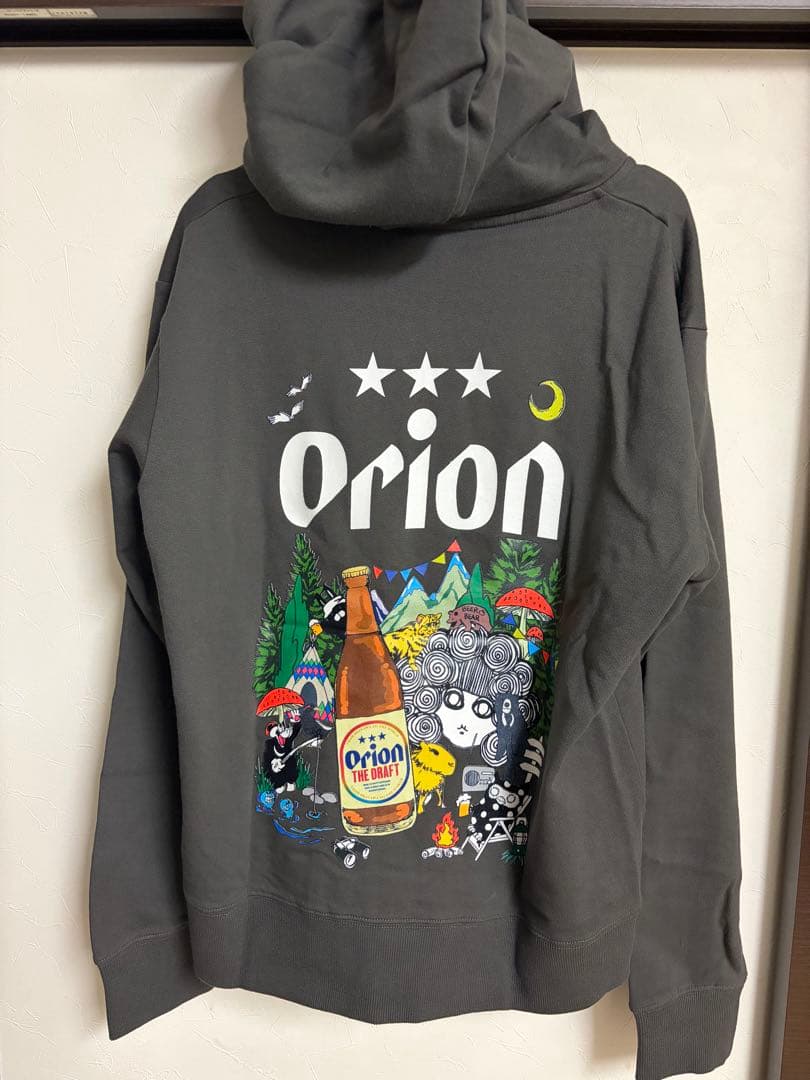 orion×Scolarアニマルカーニバル柄パーカー　Lサイズ未着用