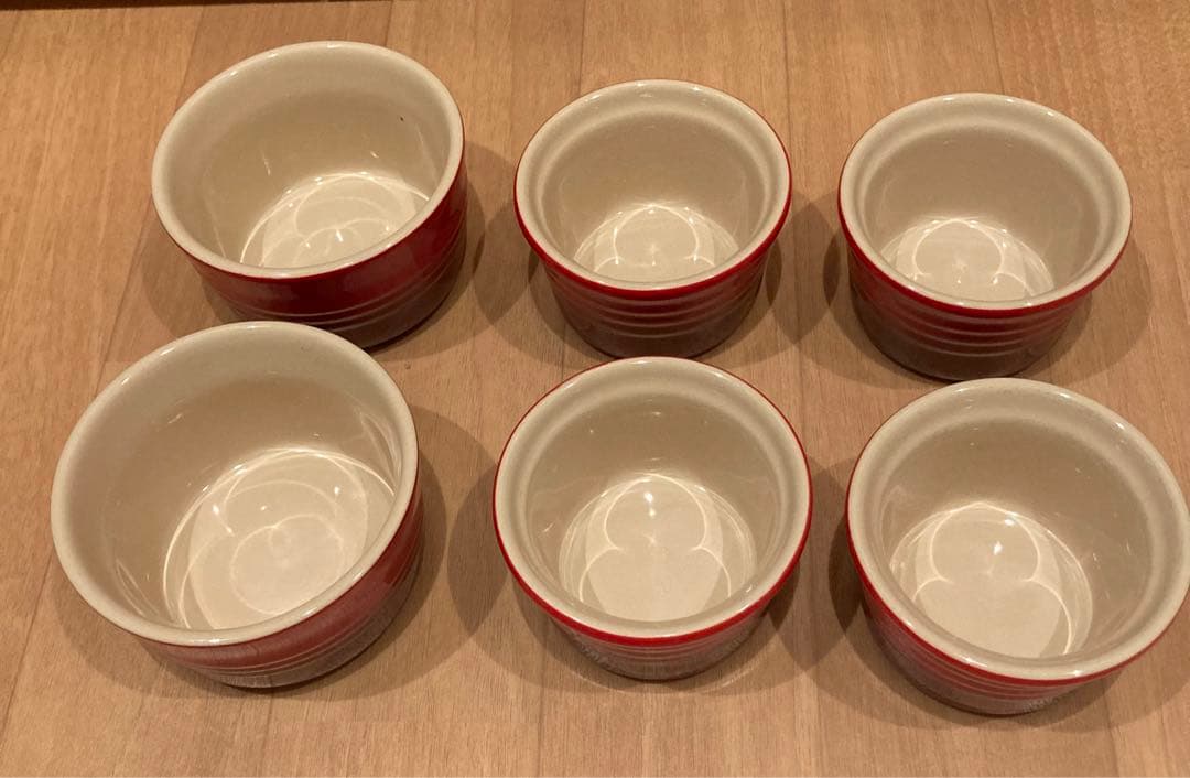LE CREUSET ラムカンセット　チェリーレッド
