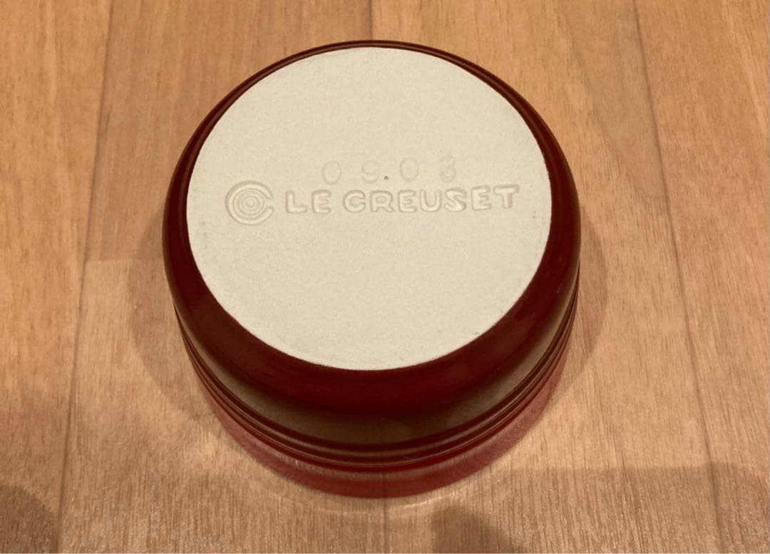 LE CREUSET ラムカンセット　チェリーレッド