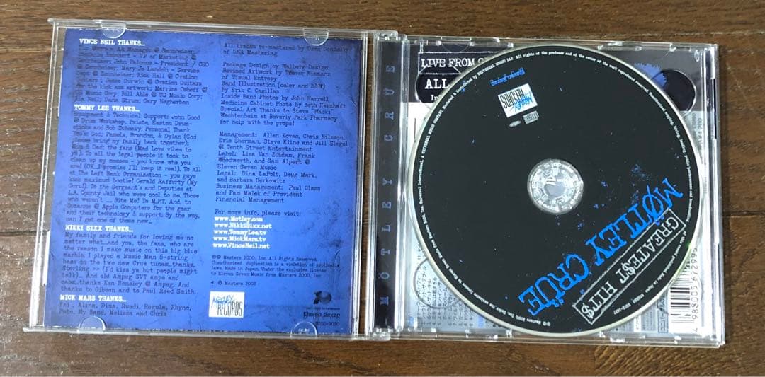 CD＋DVD モトリー・クルー /グレイテスト・ヒッツ～デラックス・エディション