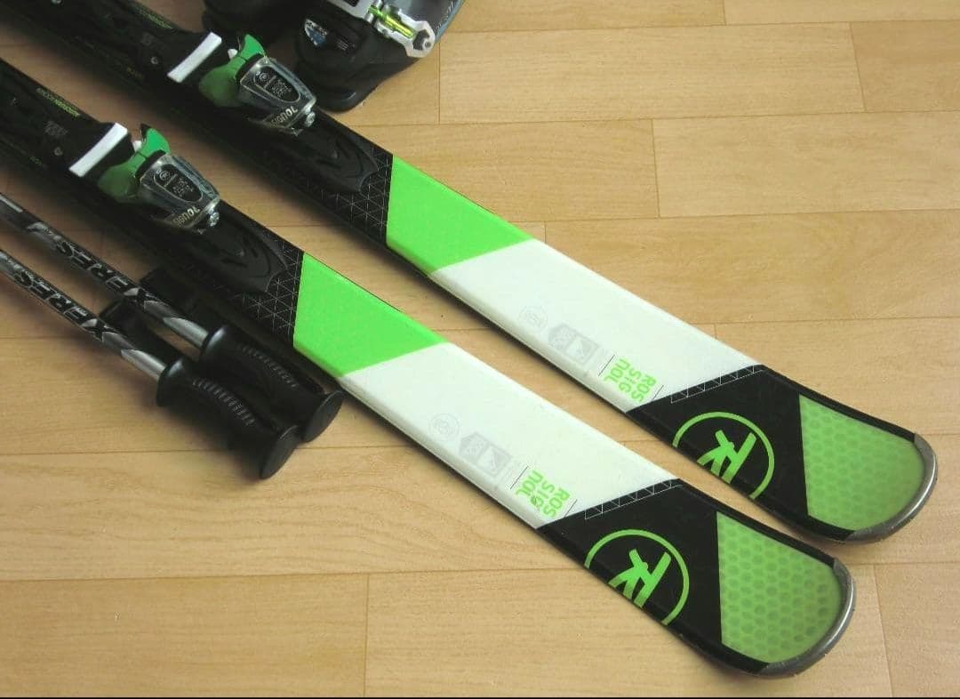 ROSSIGNOL＋NORDICA スキーフルセット 板160 靴26.5