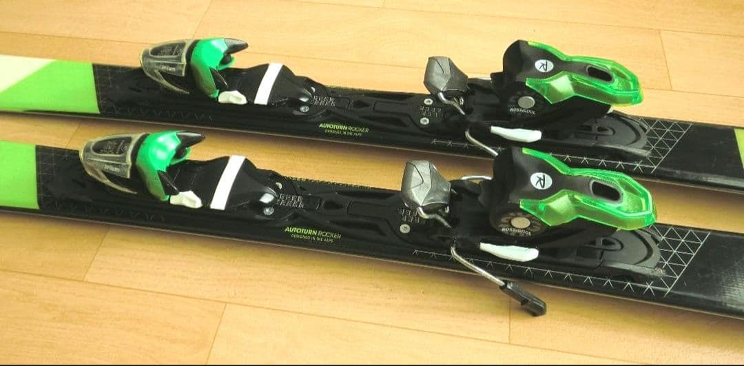 ROSSIGNOL＋NORDICA スキーフルセット 板160 靴26.5