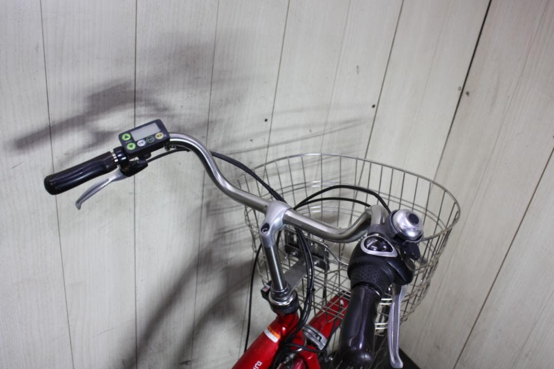 電動アシスト自転車 レッド シティタイプ