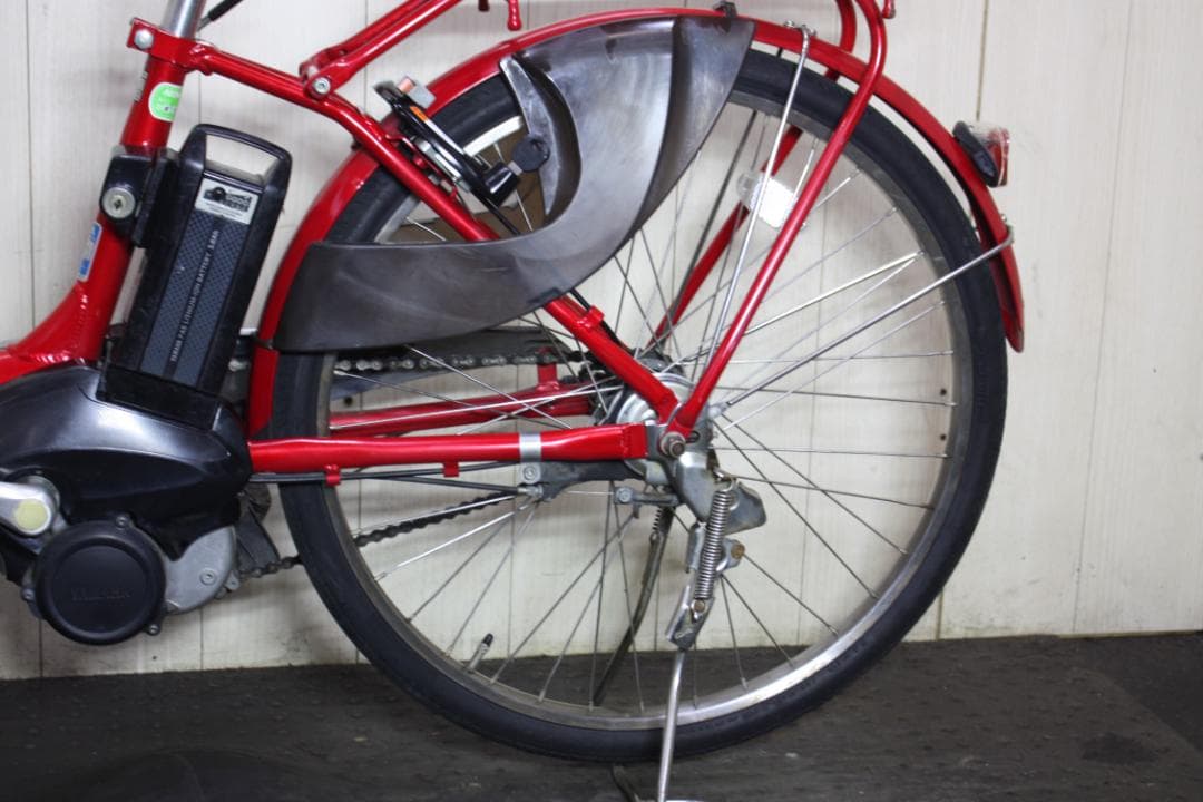 電動アシスト自転車 レッド シティタイプ