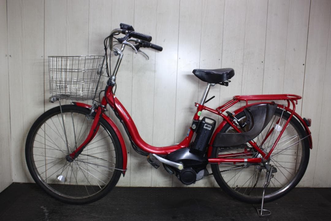 電動アシスト自転車 レッド シティタイプ