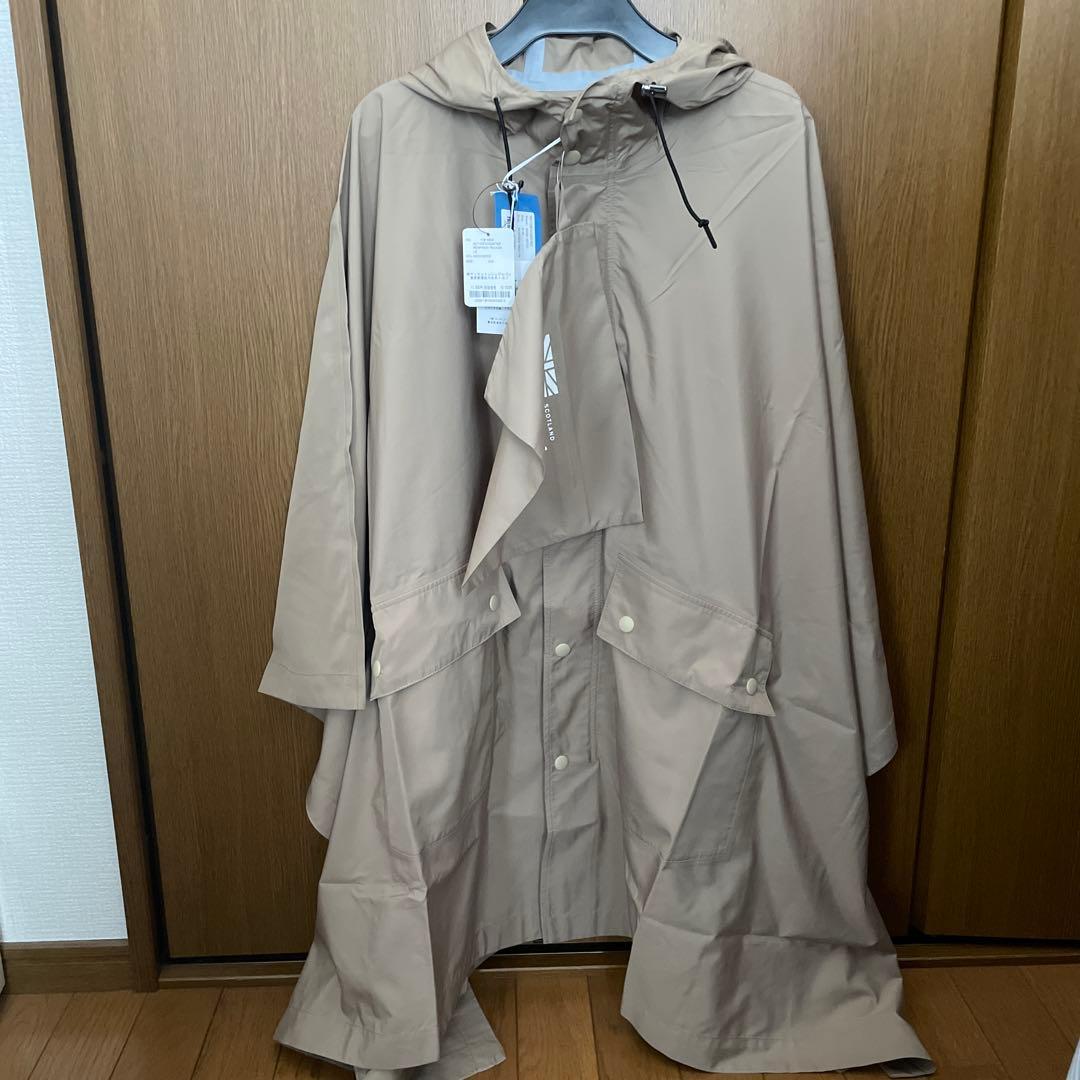 TraditionalWeatherwearポンチョ　レインコートS/Mベージュ