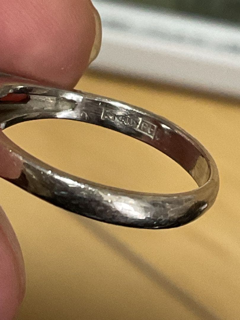 リング　Pt900 ダイヤなし　5.6g
