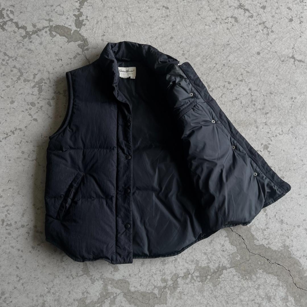 00s 90s eddie bauer ダウンベスト ベスト ブラック