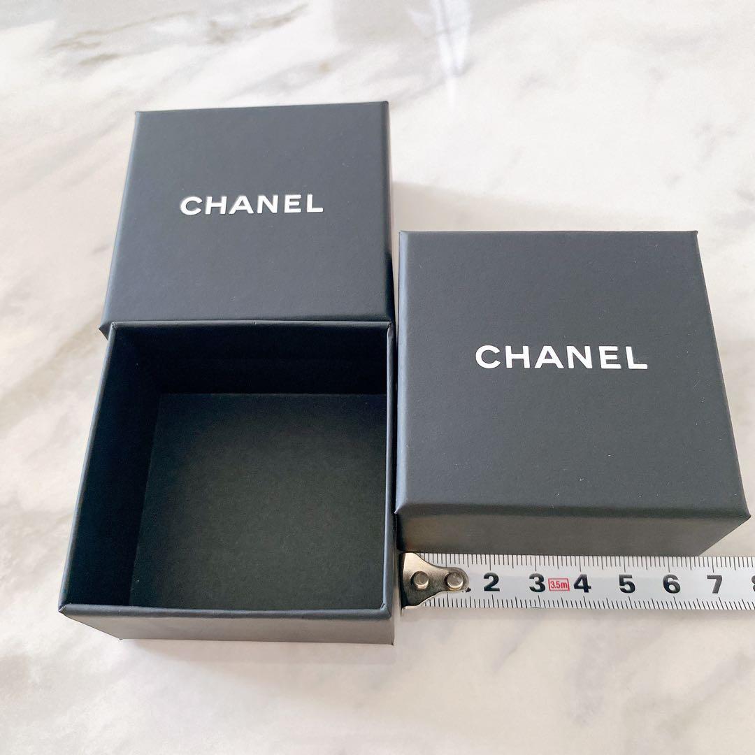 シャネル　アクセサリー　空箱　2箱　カメリア　リボン　CHANEL