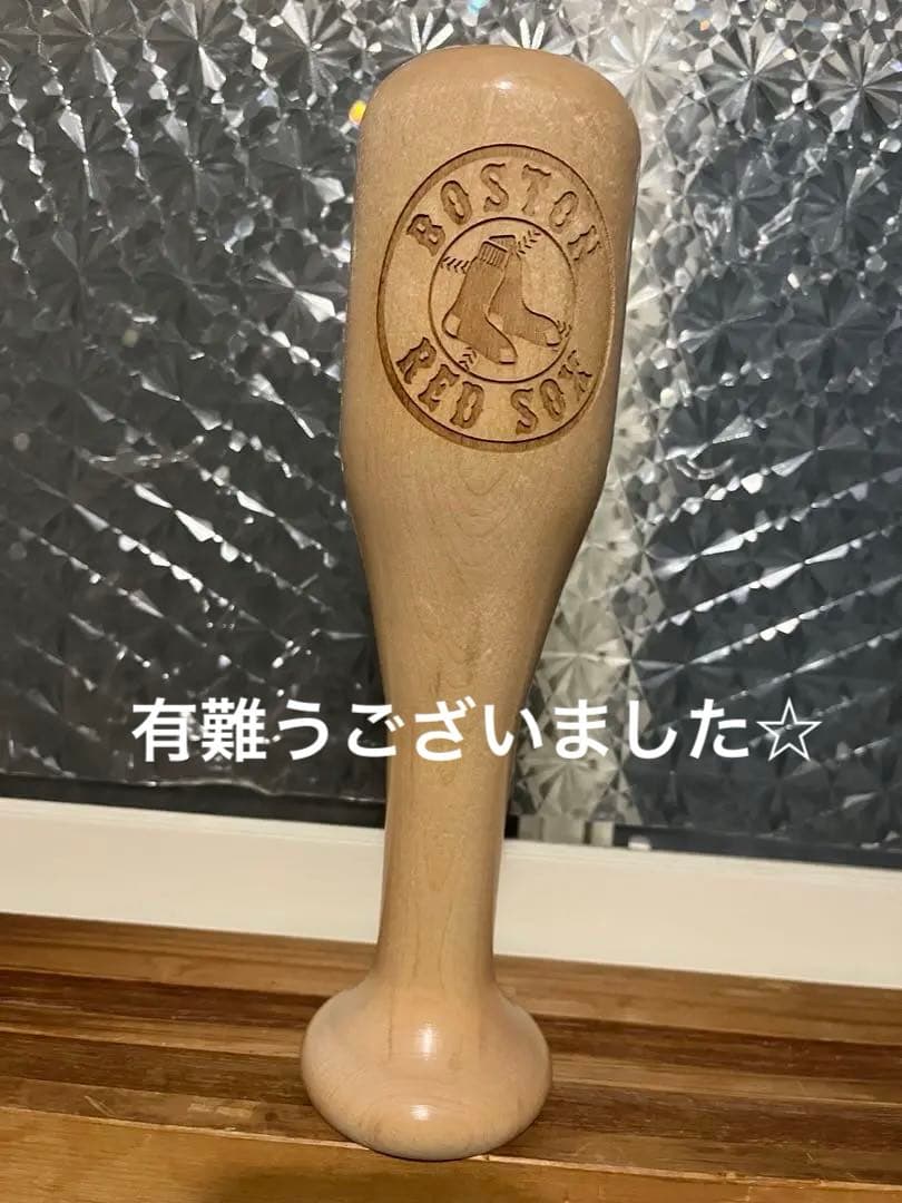 ☆激レア☆ MLB レーザー刻印　木製マグ エンゼルス、レッドソックス、メッツ