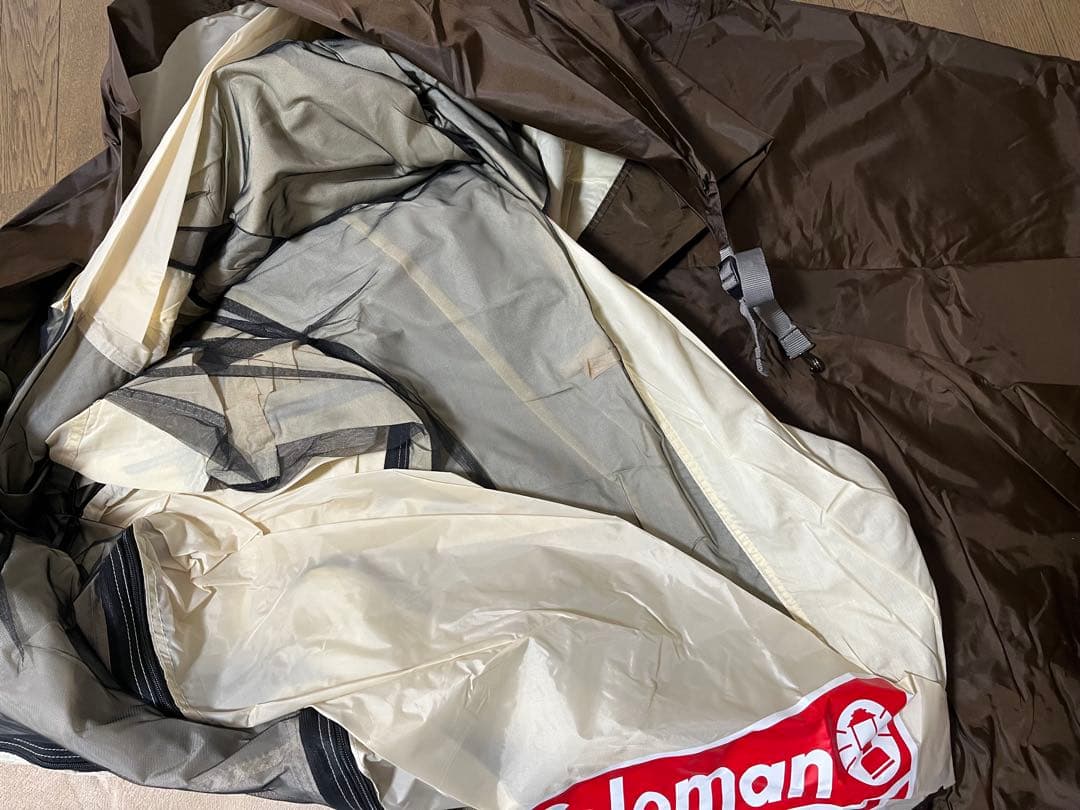 【美品】Coleman コールマン　4Sワイド2ルームカーブ