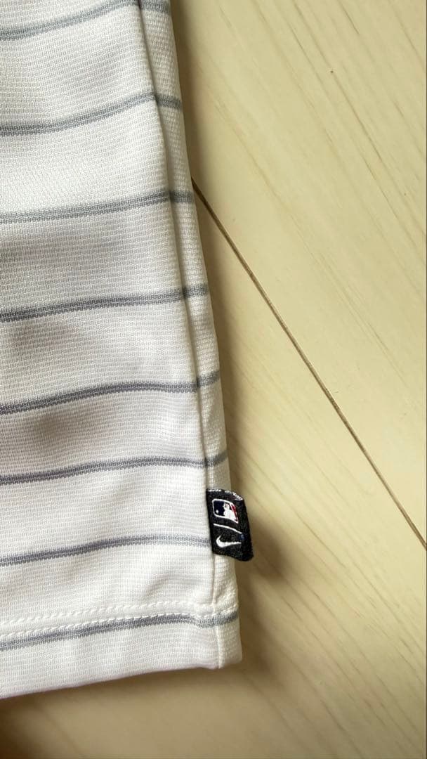 Nike golf エンゼルス ストライプシャツ