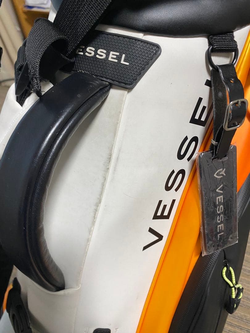 Vessel キャディバッグ ヘッドカバー4つ付き