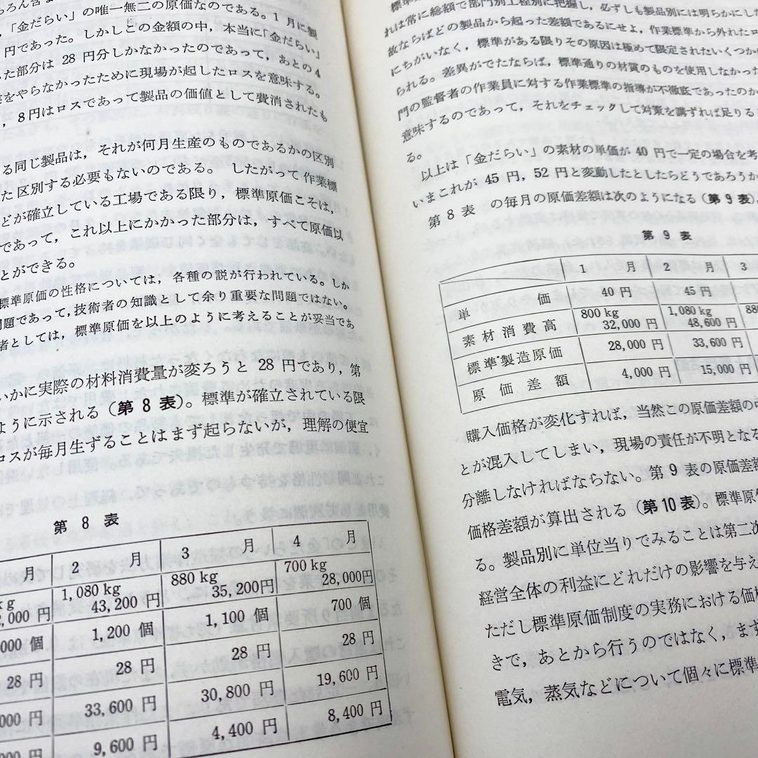 【中古品】 現代工場管理講座 技術者のための原価計算 日刊工業新聞社 昭和38年
